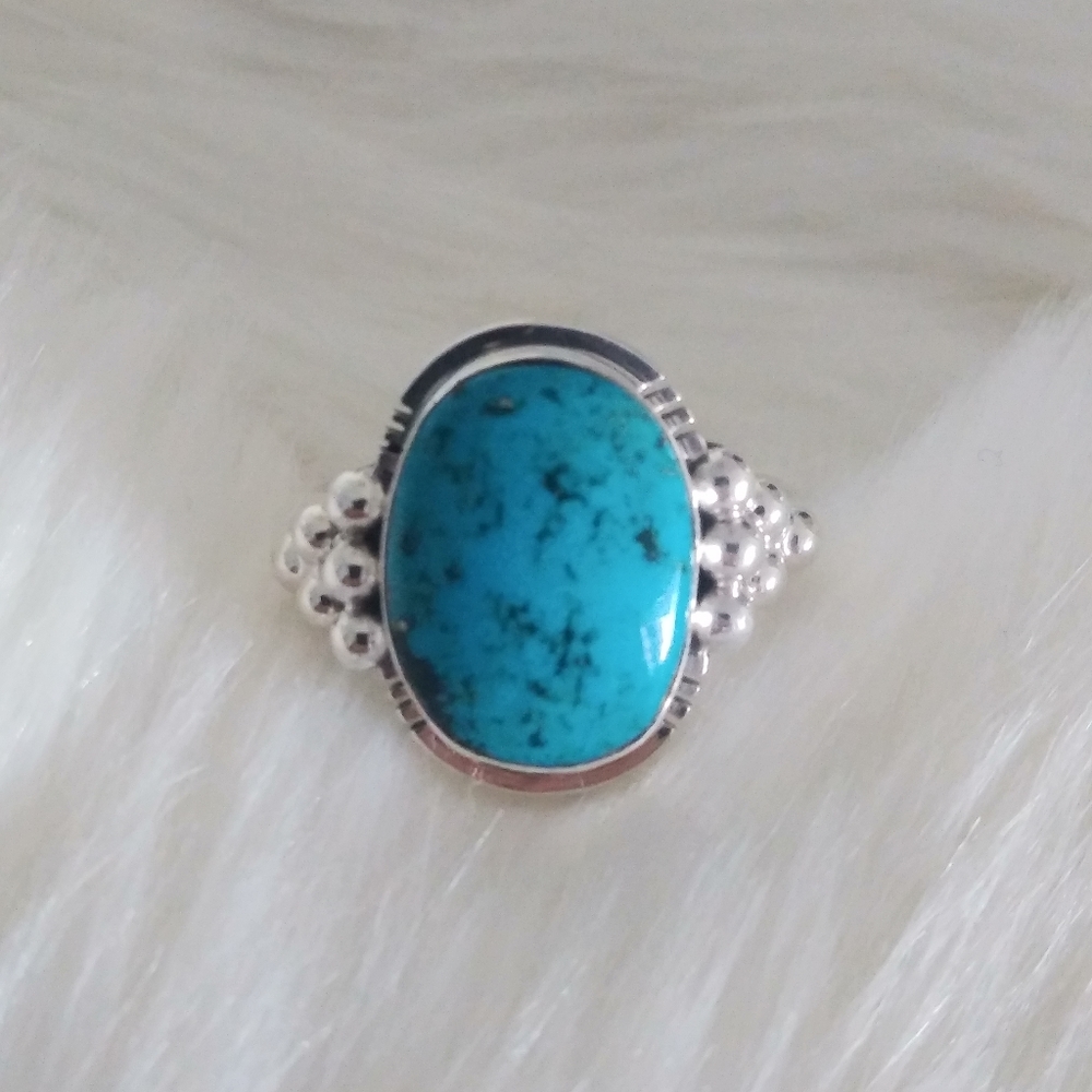 Turquoise Sterling Navajo Native American ring